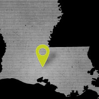 Lafayette, LA Map